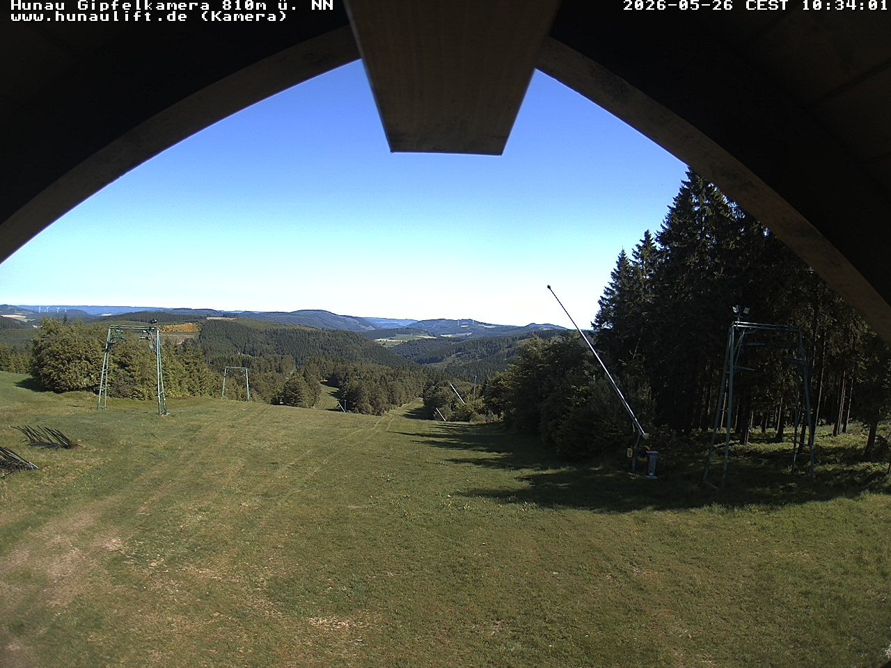 Archived image Webcam Hunaulift (Sauerland)