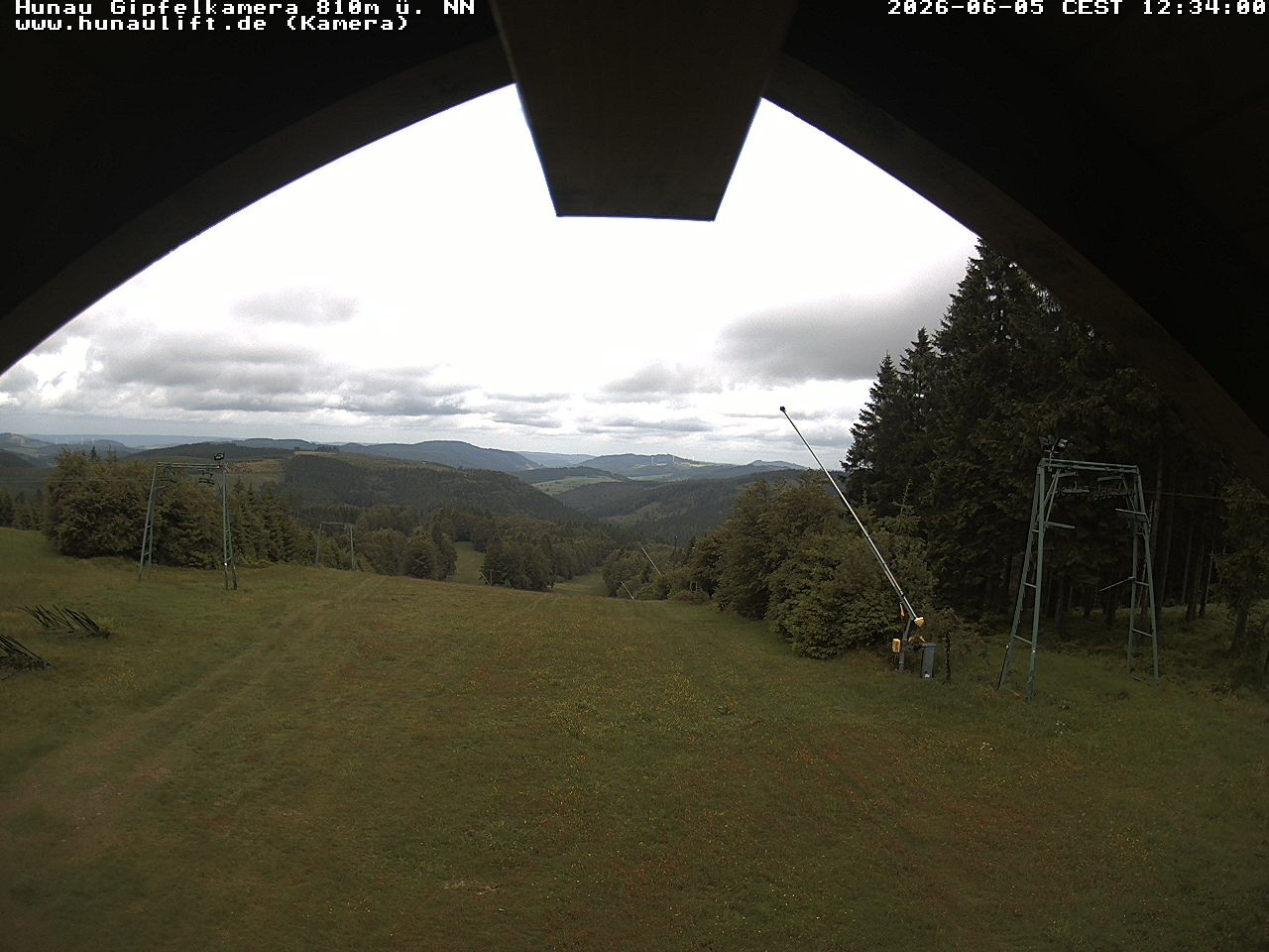 Archived image Webcam Hunaulift (Sauerland)