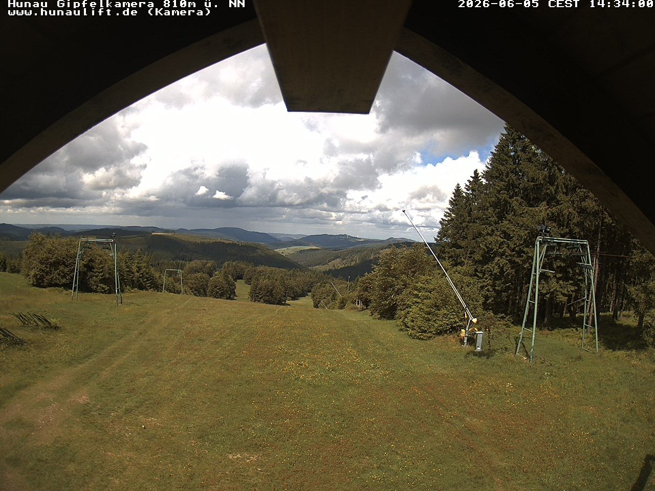 Archived image Webcam Hunaulift (Sauerland)