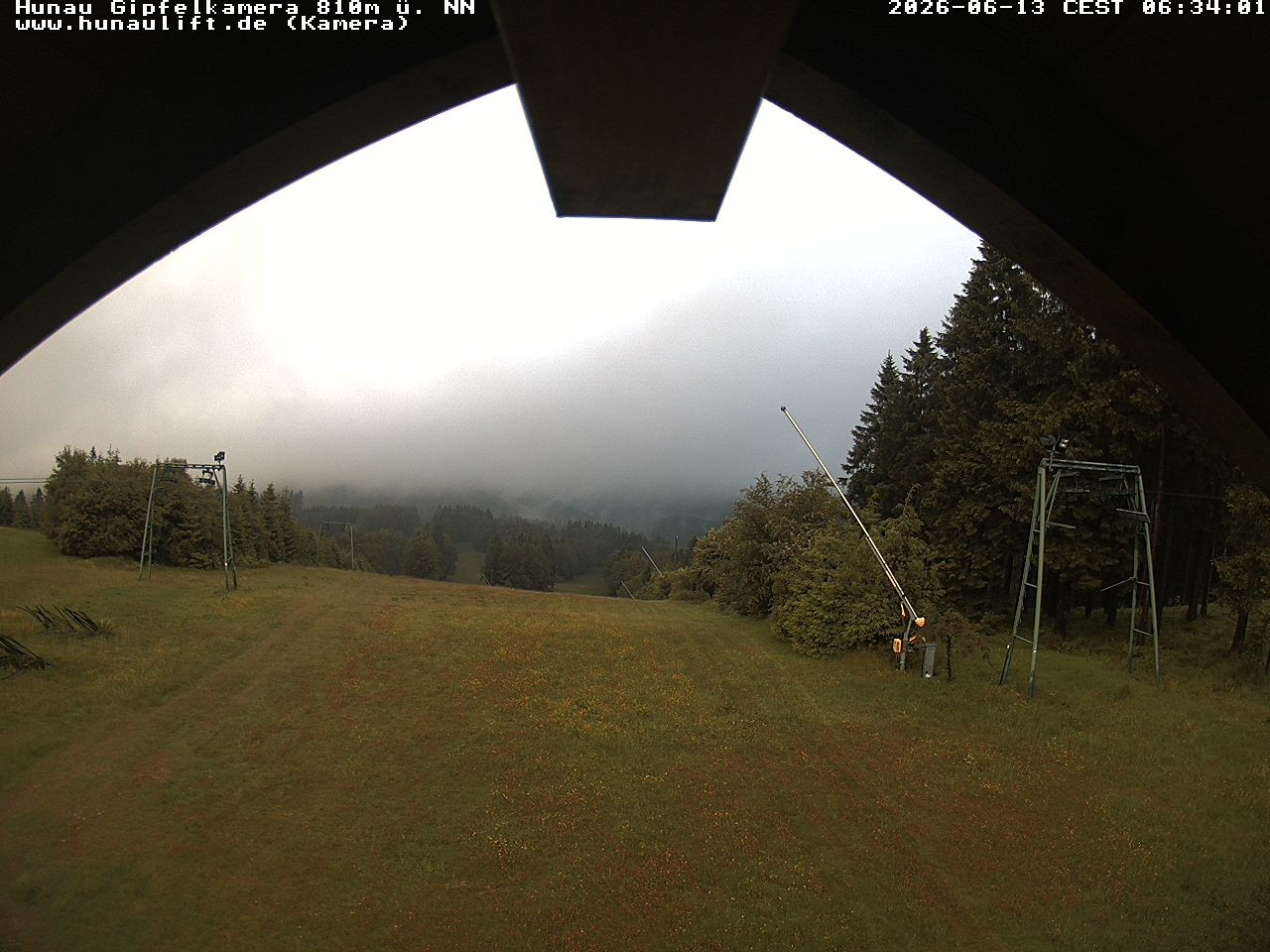 Archived image Webcam Hunaulift (Sauerland)