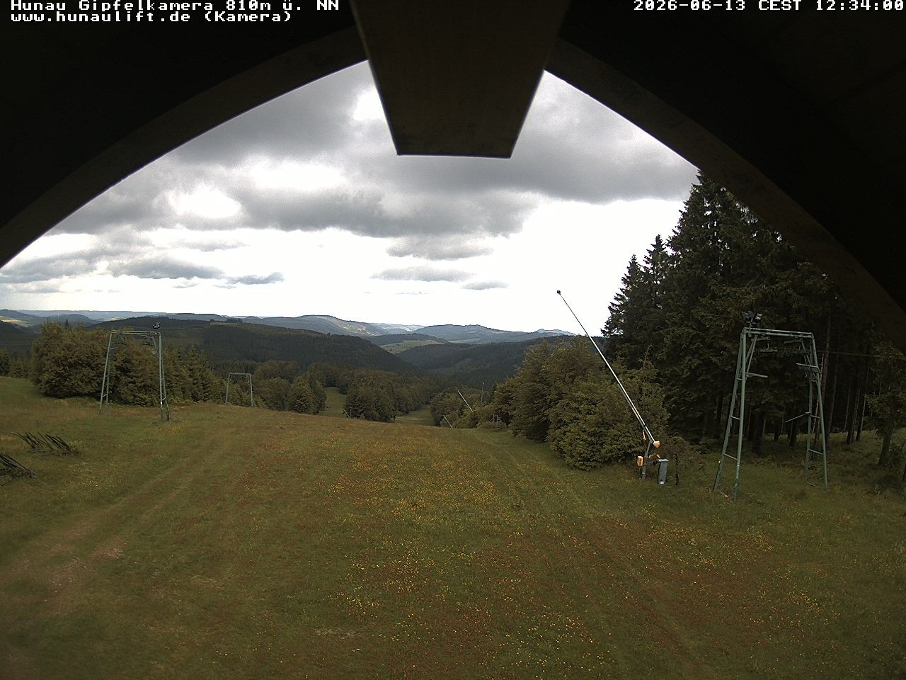 Archived image Webcam Hunaulift (Sauerland)