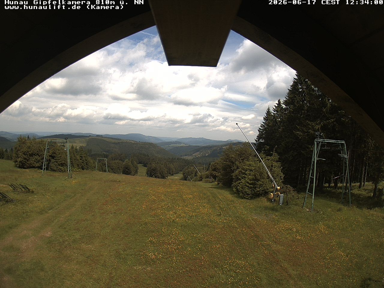 Archiv Foto Webcam Hunaulift (Sauerland)