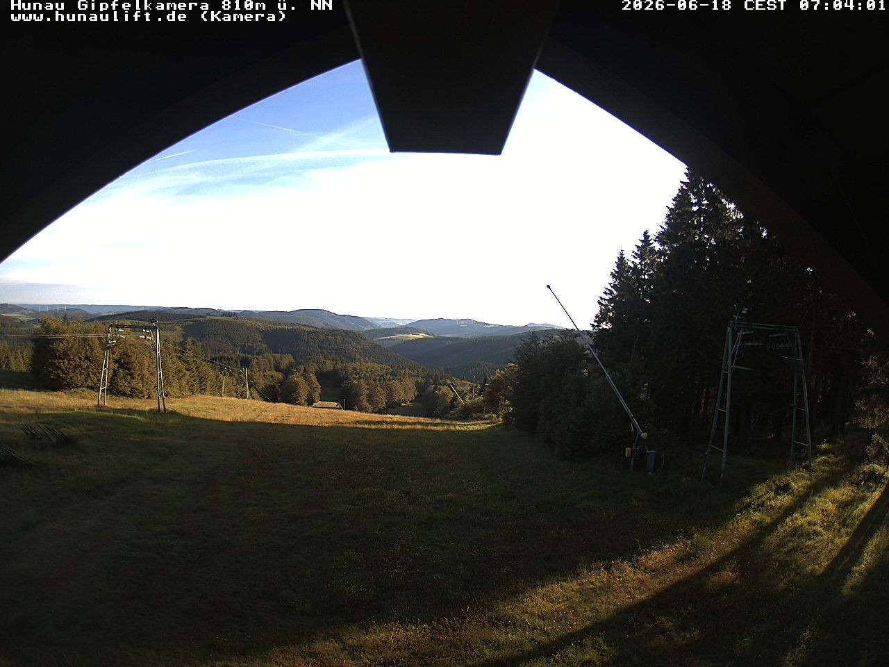 Archiv Foto Webcam Hunaulift (Sauerland)