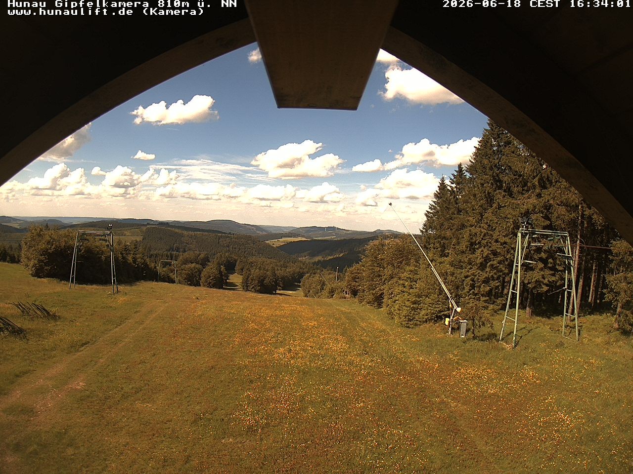 Archived image Webcam Hunaulift (Sauerland)