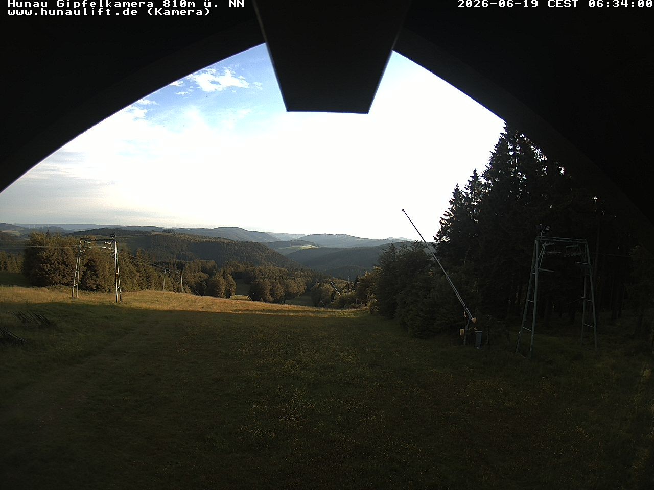 Archiv Foto Webcam Hunaulift (Sauerland)