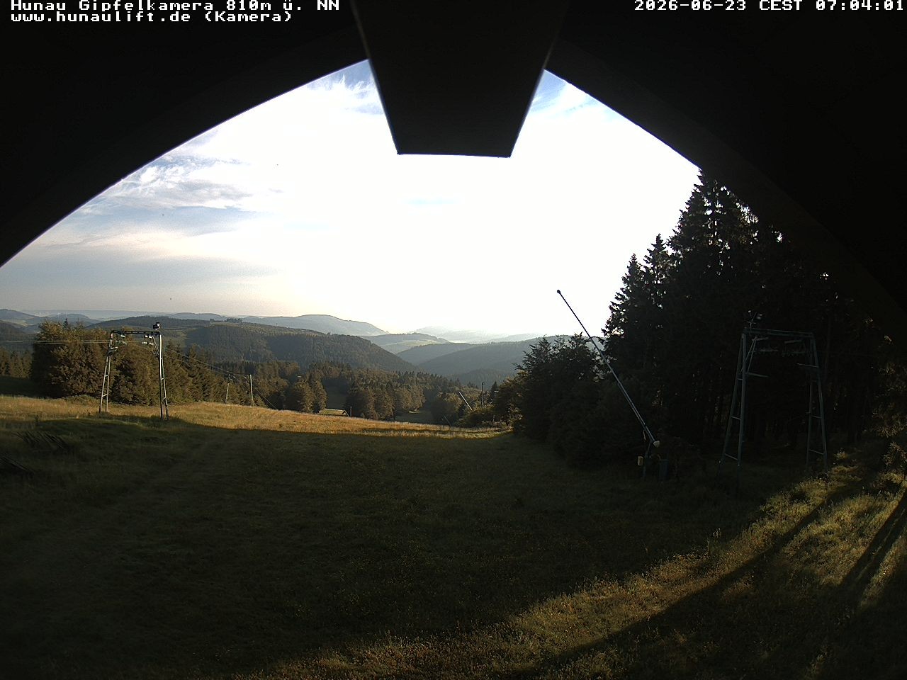 Archived image Webcam Hunaulift (Sauerland)
