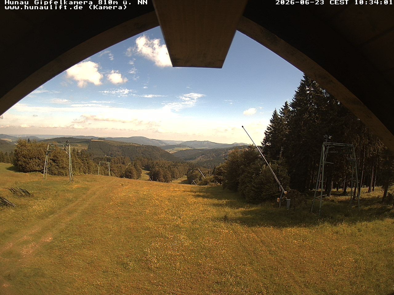 Archived image Webcam Hunaulift (Sauerland)