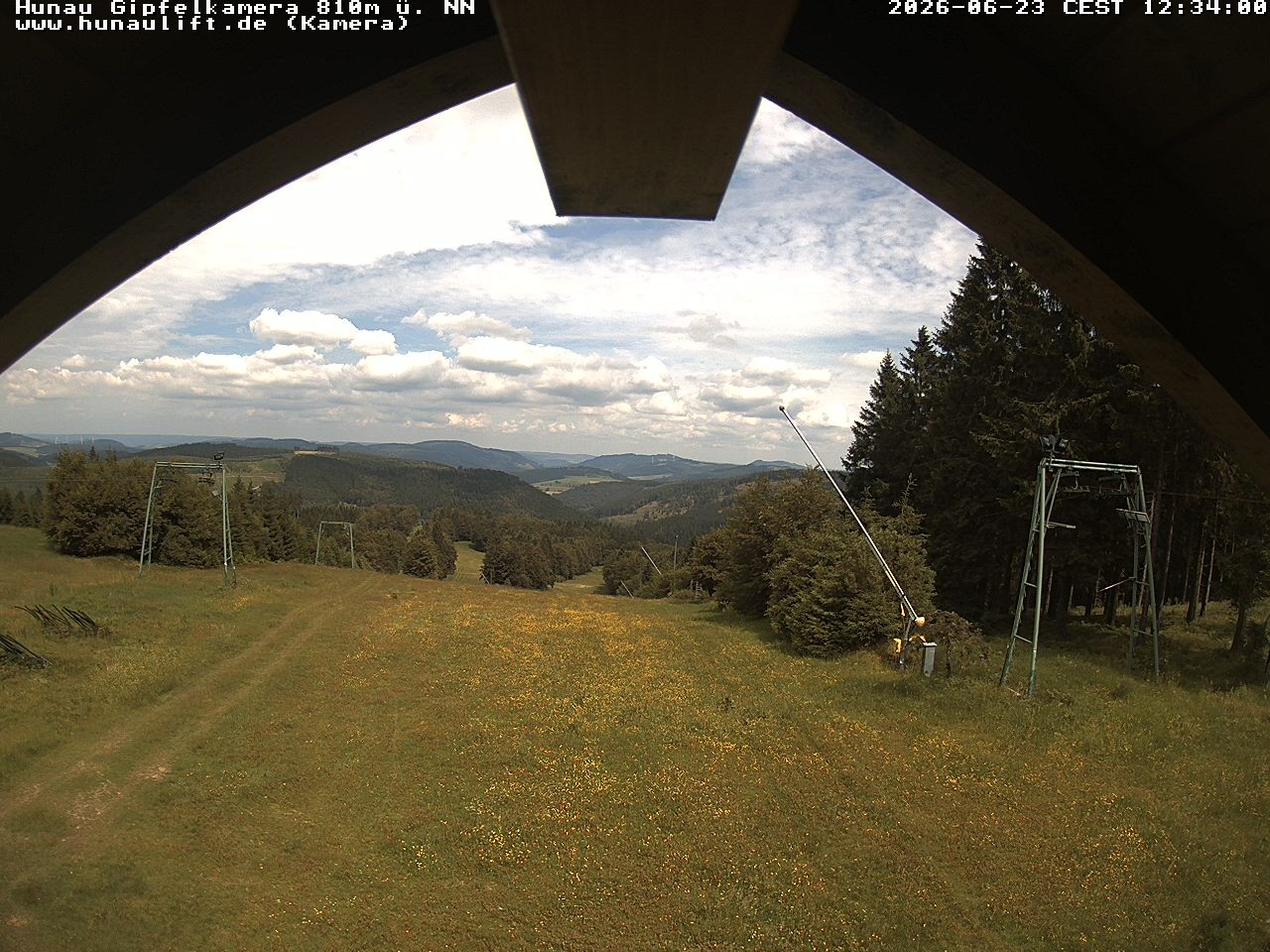 Archived image Webcam Hunaulift (Sauerland)