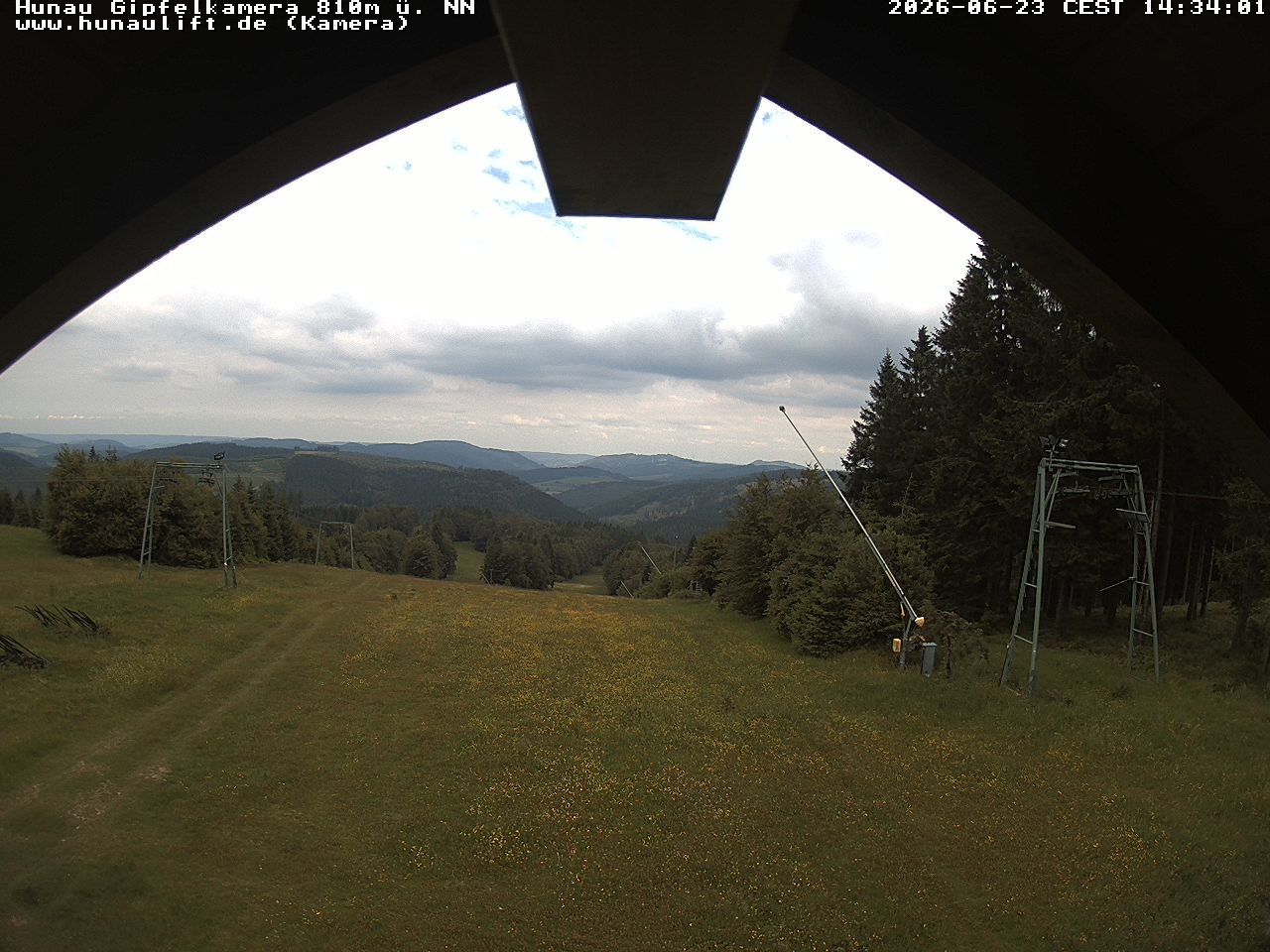 Archived image Webcam Hunaulift (Sauerland)