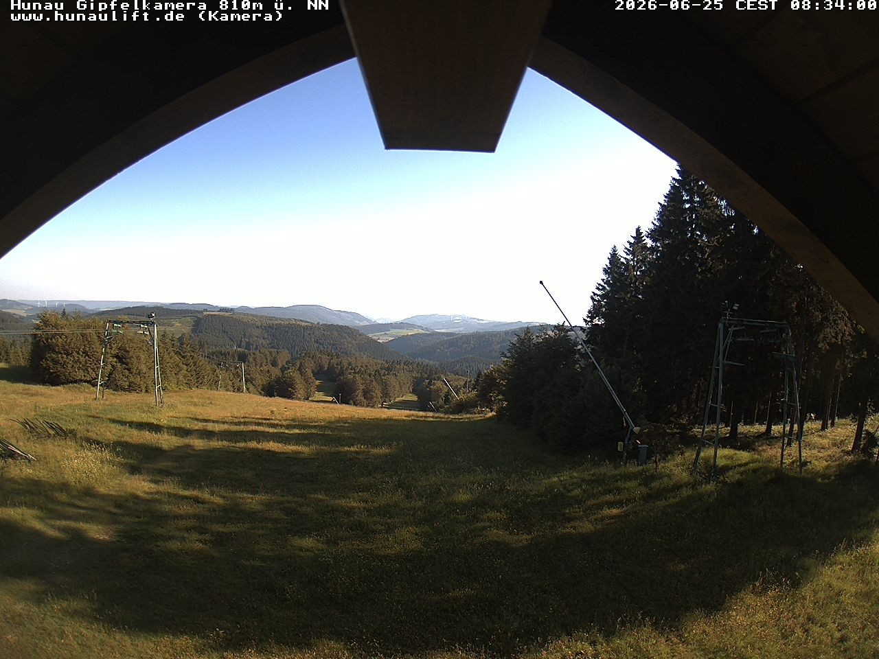 Archived image Webcam Hunaulift (Sauerland)