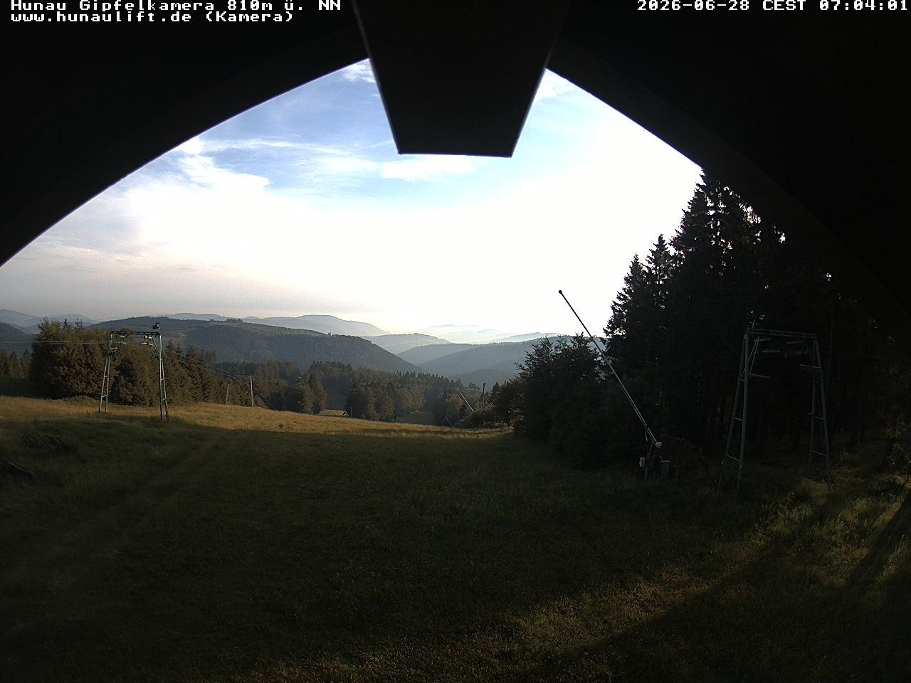 Archiv Foto Webcam Hunaulift (Sauerland)