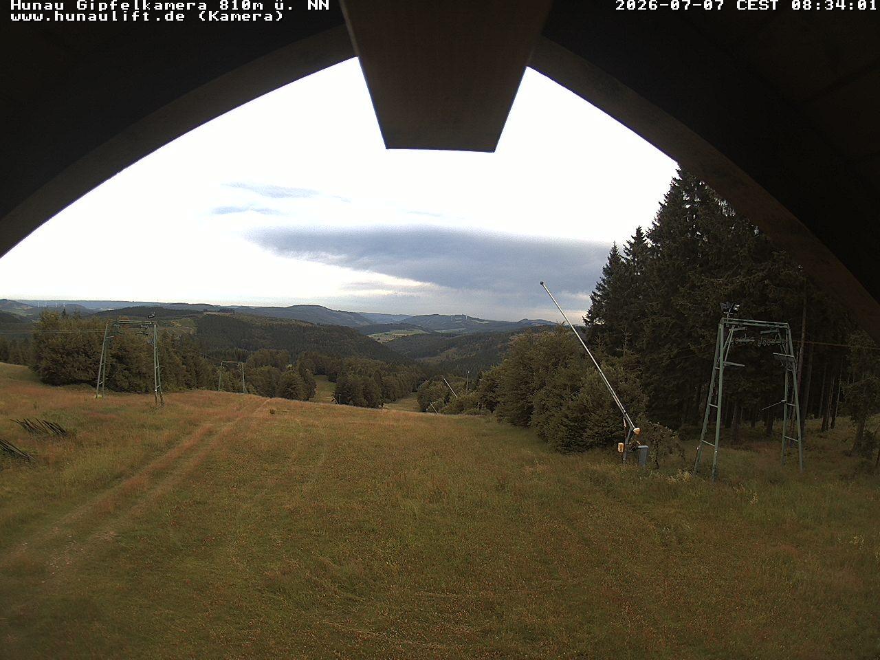 Archived image Webcam Hunaulift (Sauerland)