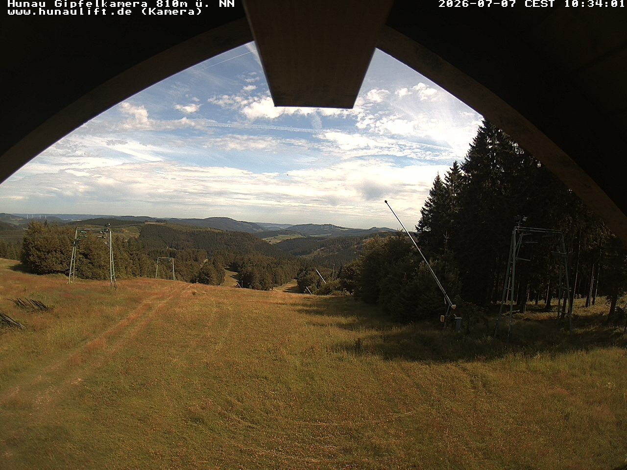 Archived image Webcam Hunaulift (Sauerland)