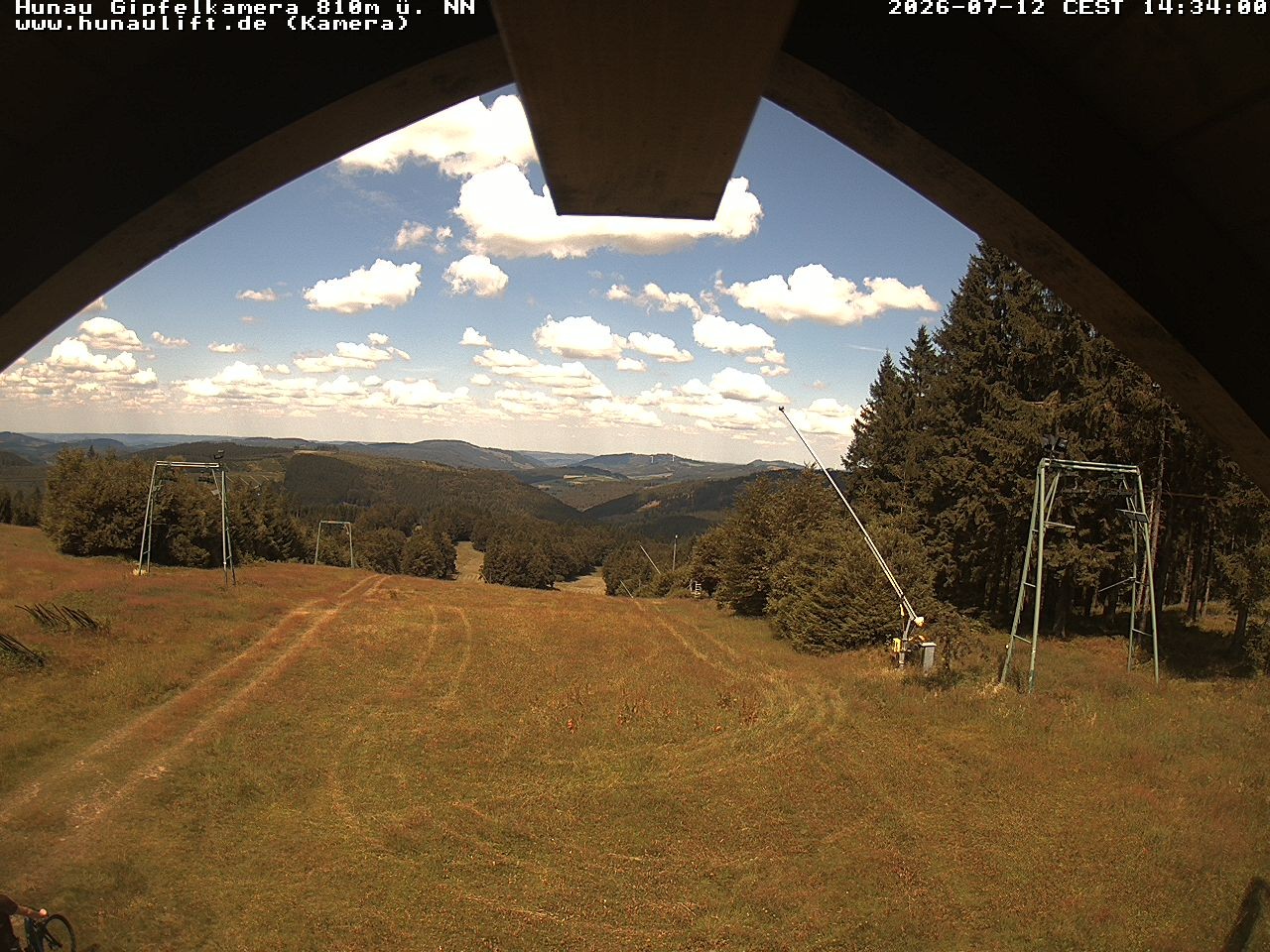 Archiv Foto Webcam Hunaulift (Sauerland)