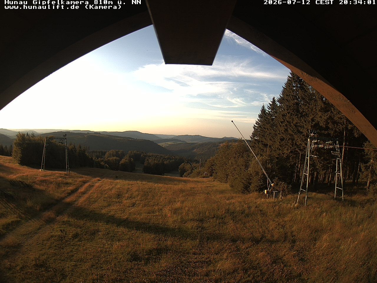 Archived image Webcam Hunaulift (Sauerland)