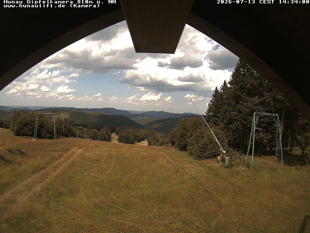 Archived image Webcam Hunaulift (Sauerland)