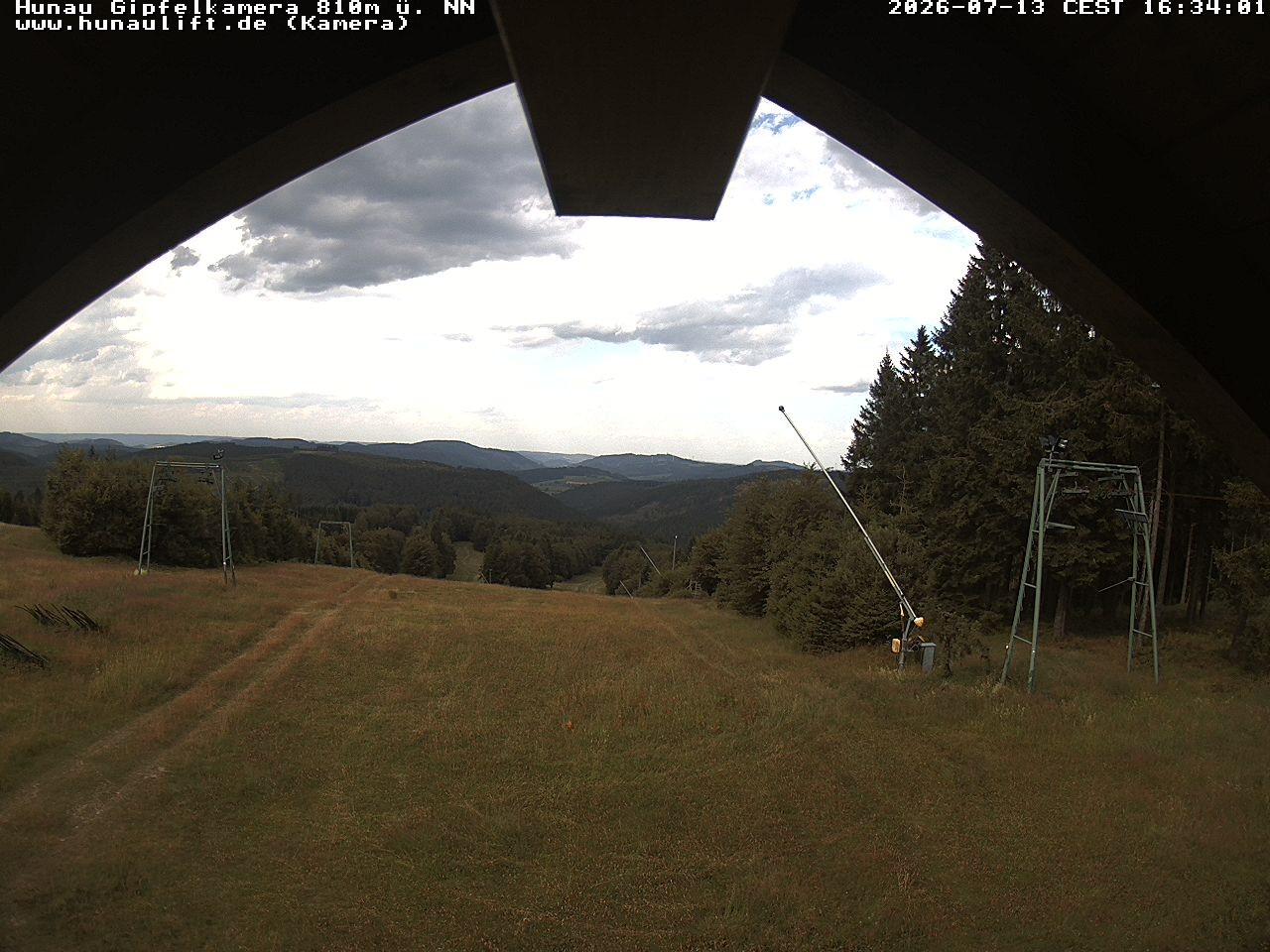 Archived image Webcam Hunaulift (Sauerland)