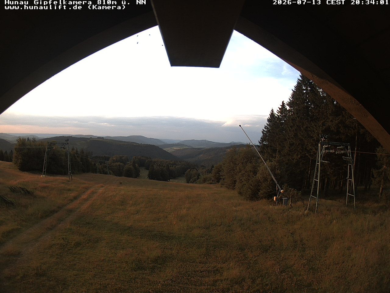 Archived image Webcam Hunaulift (Sauerland)