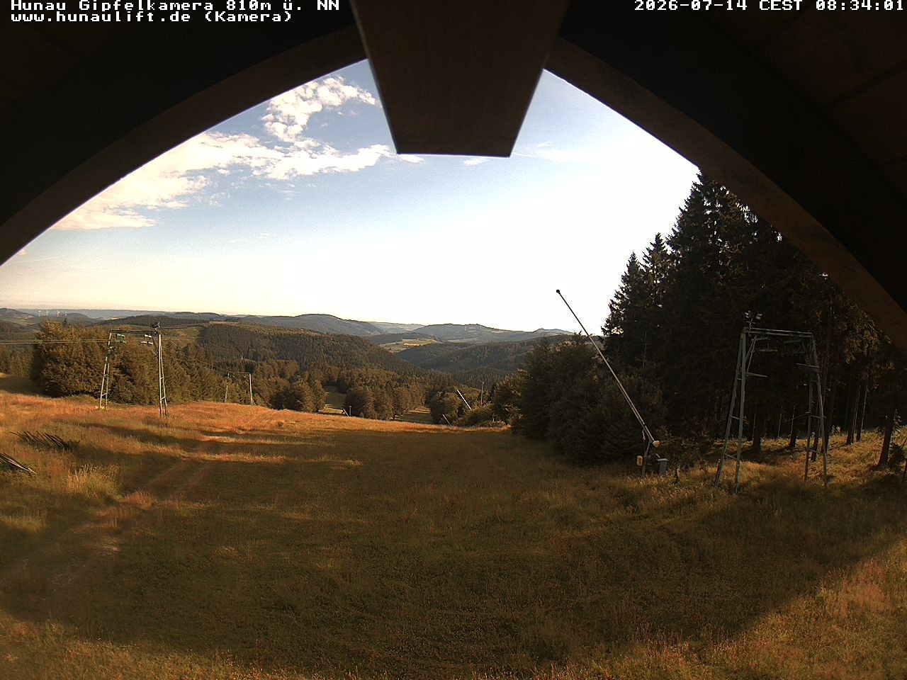 Archived image Webcam Hunaulift (Sauerland)
