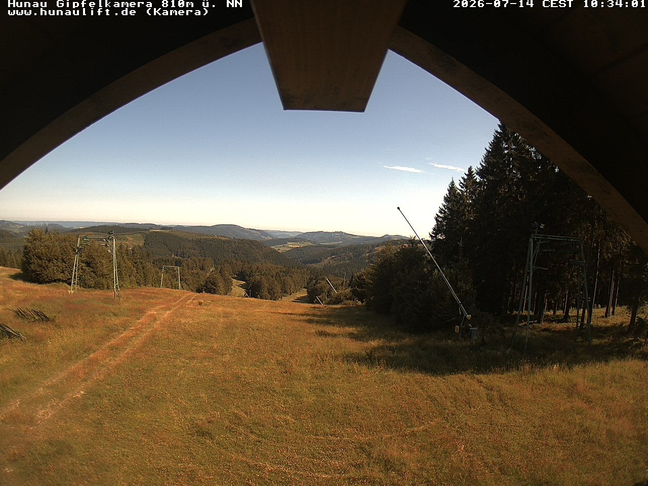 Archived image Webcam Hunaulift (Sauerland)