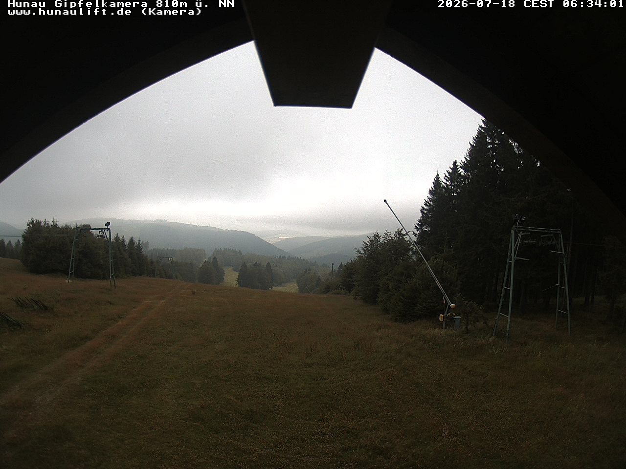 Archived image Webcam Hunaulift (Sauerland)