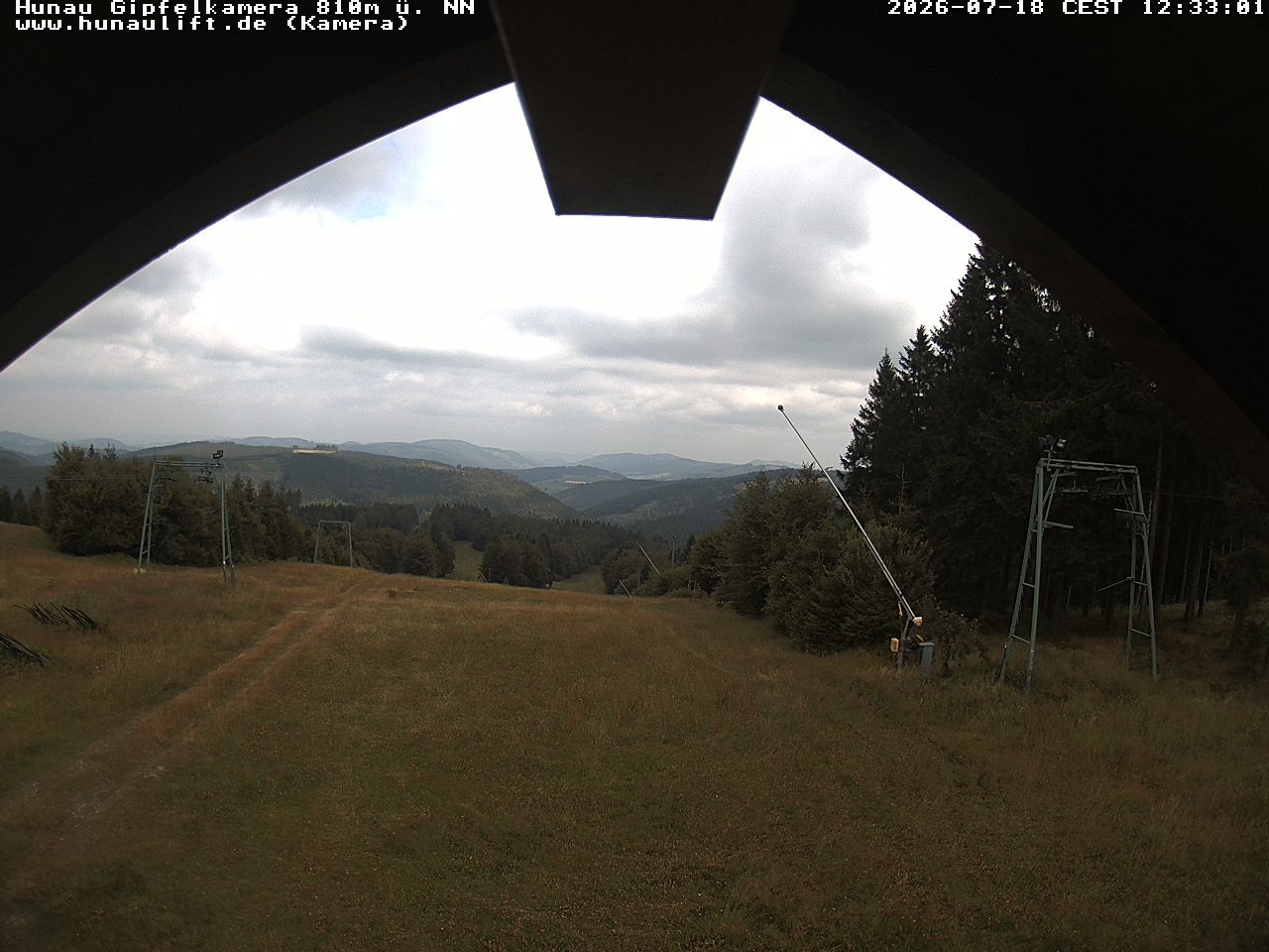 Archived image Webcam Hunaulift (Sauerland)