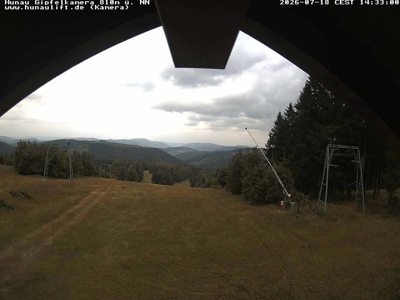 Archived image Webcam Hunaulift (Sauerland)