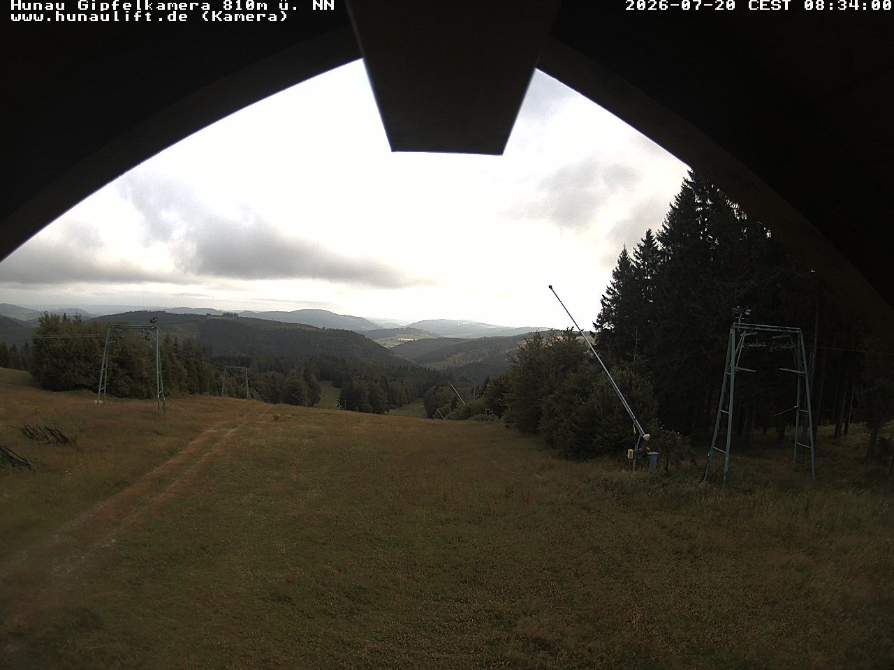 Archived image Webcam Hunaulift (Sauerland)