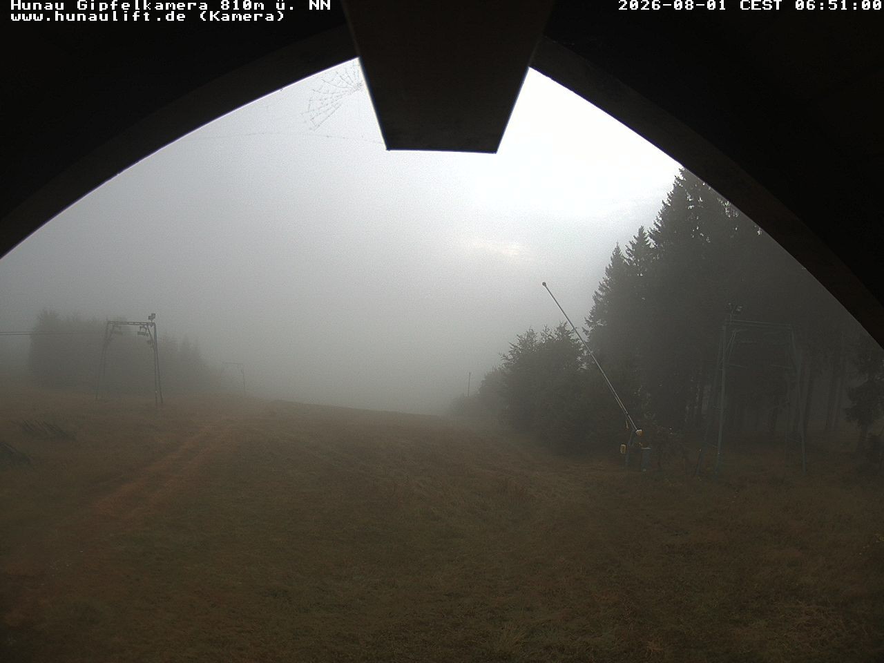 Archived image Webcam Hunaulift (Sauerland)