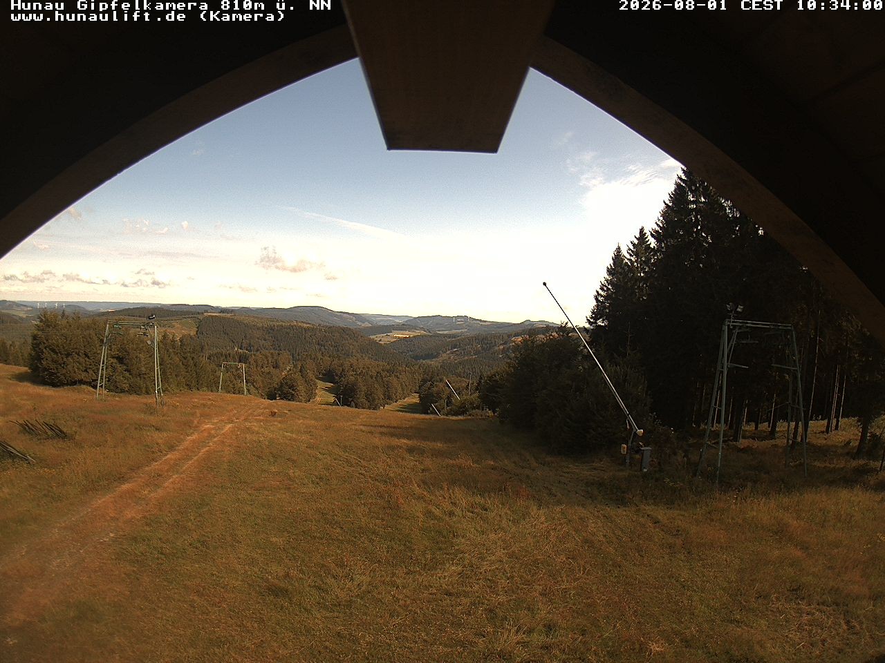 Archived image Webcam Hunaulift (Sauerland)