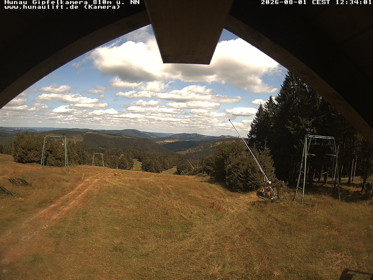 Archived image Webcam Hunaulift (Sauerland)