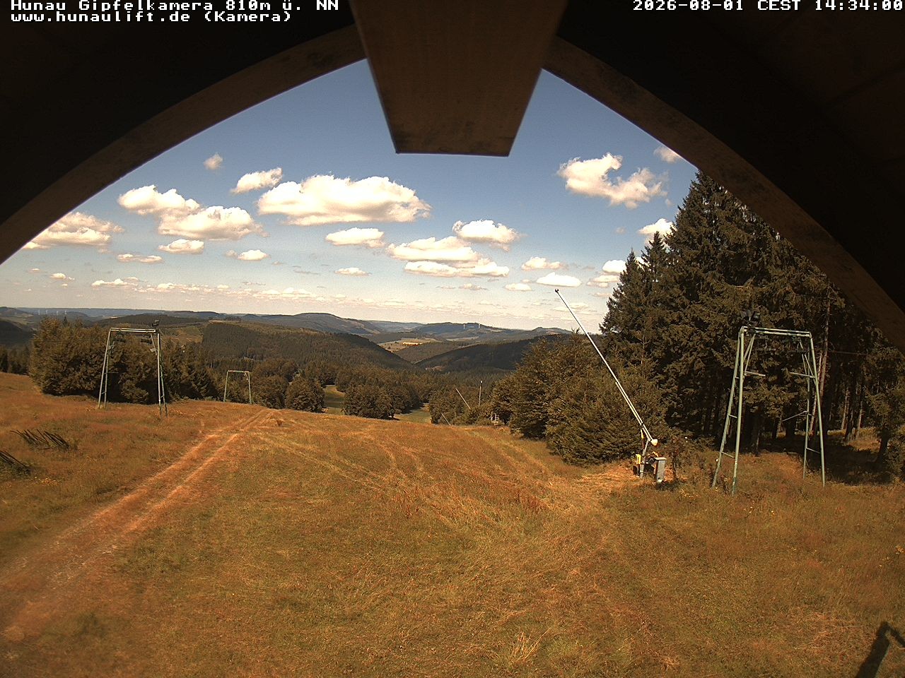 Archived image Webcam Hunaulift (Sauerland)