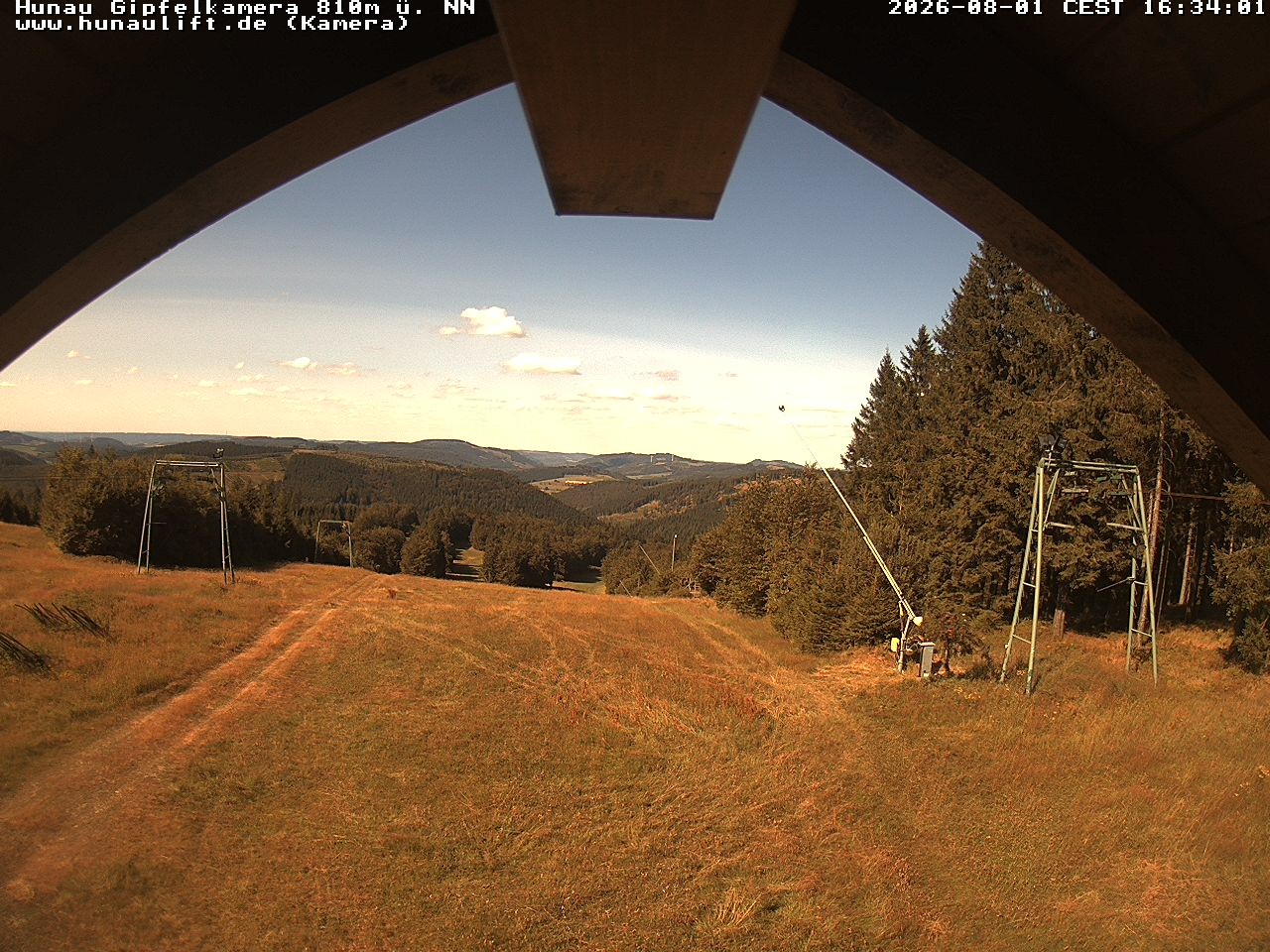 Archived image Webcam Hunaulift (Sauerland)