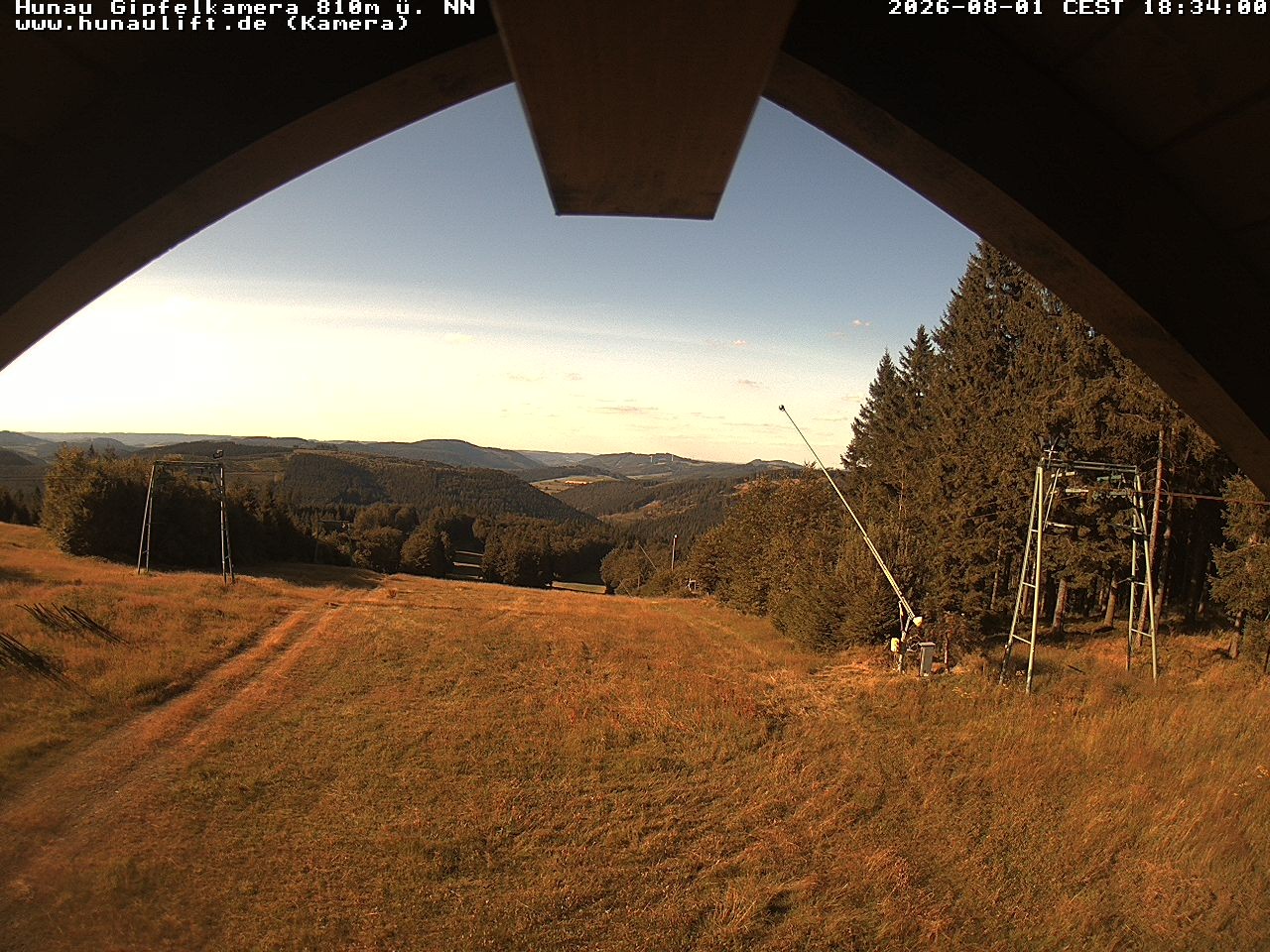 Archived image Webcam Hunaulift (Sauerland)