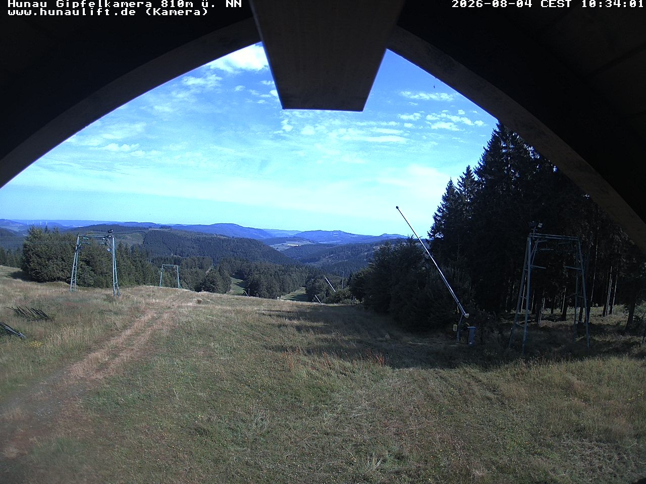 Archived image Webcam Hunaulift (Sauerland)