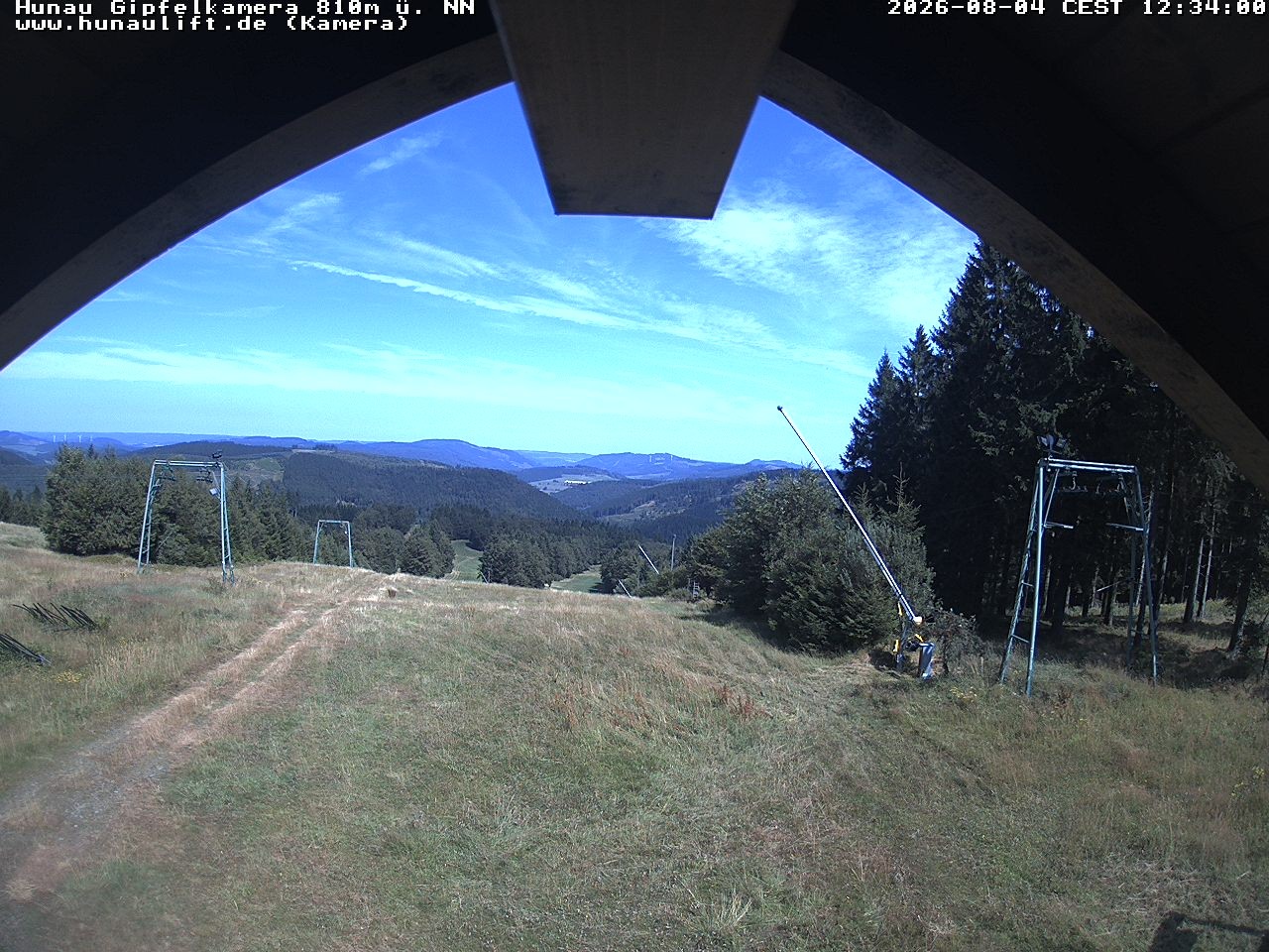 Archived image Webcam Hunaulift (Sauerland)