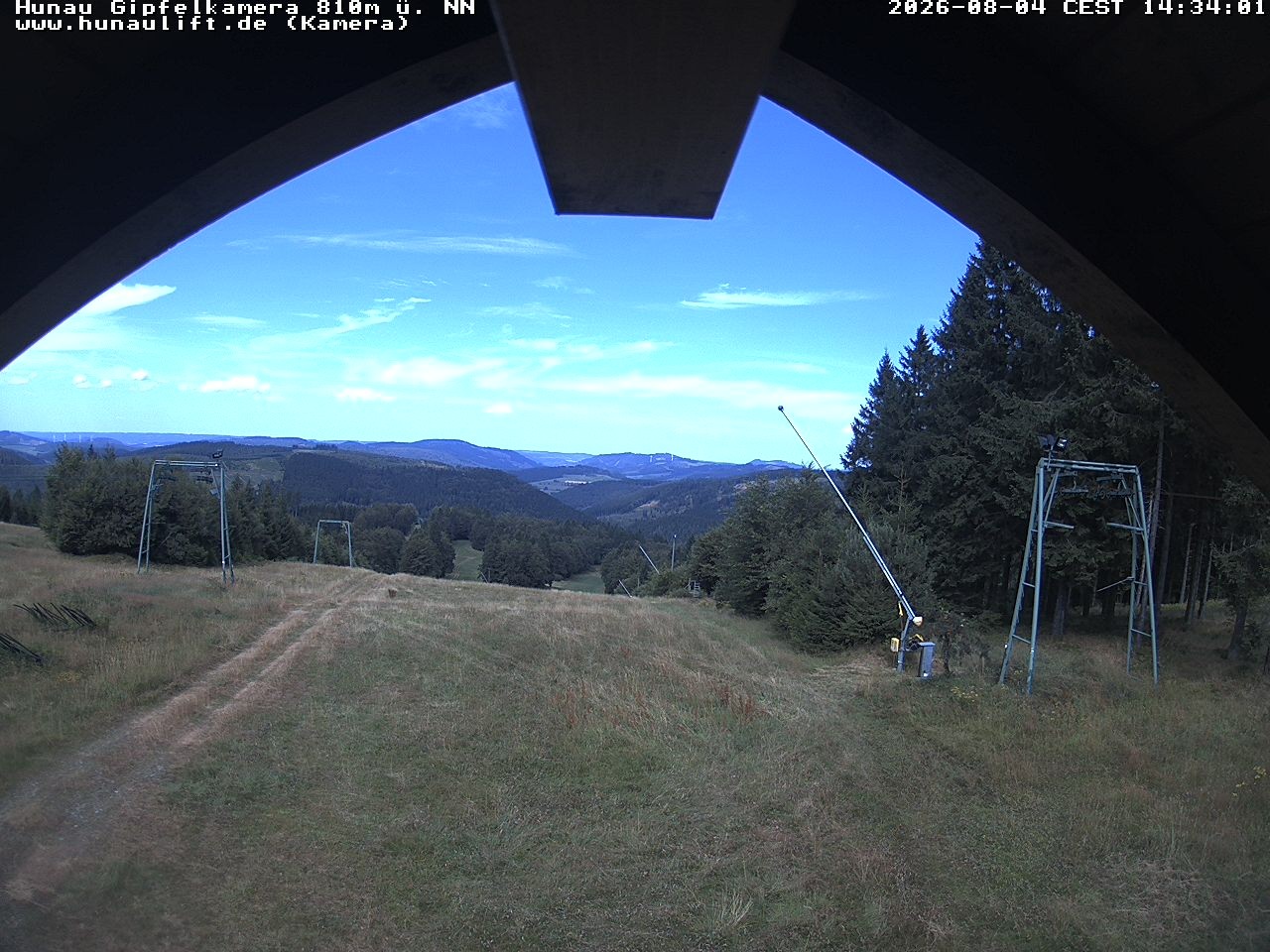 Archived image Webcam Hunaulift (Sauerland)