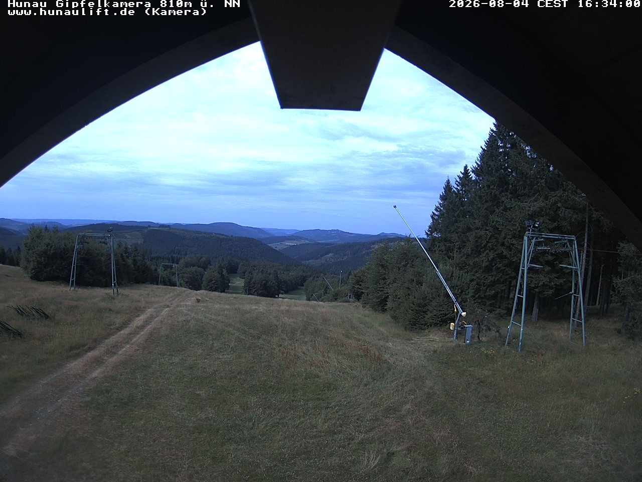 Archived image Webcam Hunaulift (Sauerland)