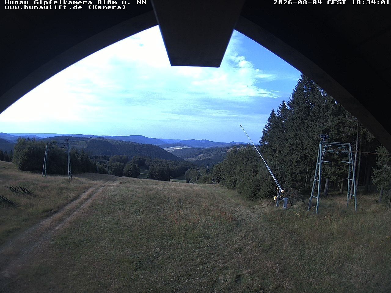 Archived image Webcam Hunaulift (Sauerland)