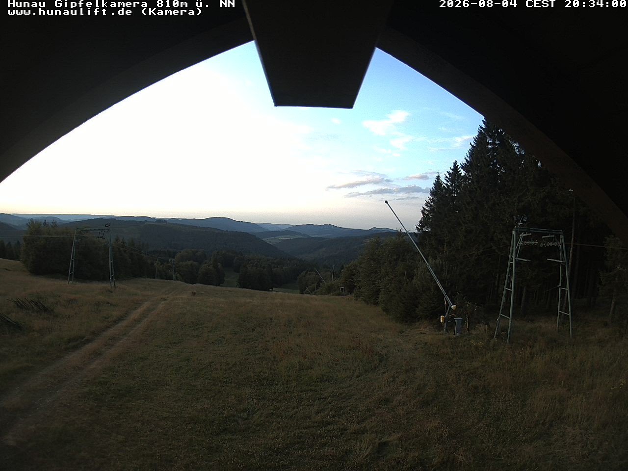 Archived image Webcam Hunaulift (Sauerland)