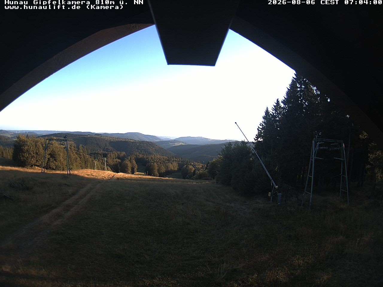 Archived image Webcam Hunaulift (Sauerland)