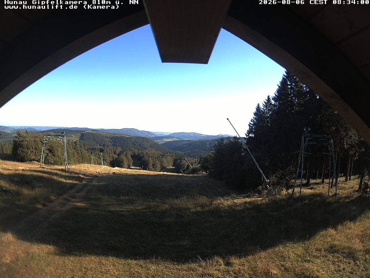 Archived image Webcam Hunaulift (Sauerland)