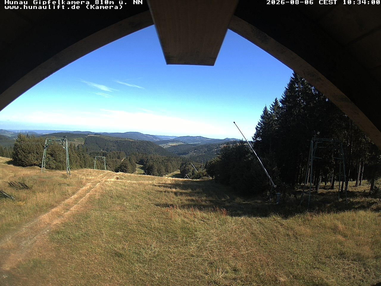 Archived image Webcam Hunaulift (Sauerland)