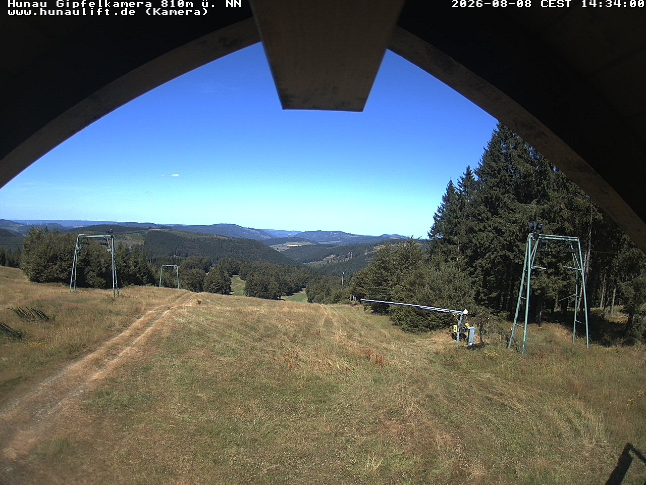 Archived image Webcam Hunaulift (Sauerland)