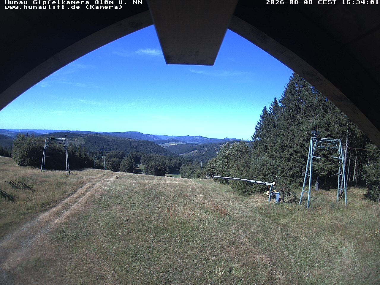 Archived image Webcam Hunaulift (Sauerland)