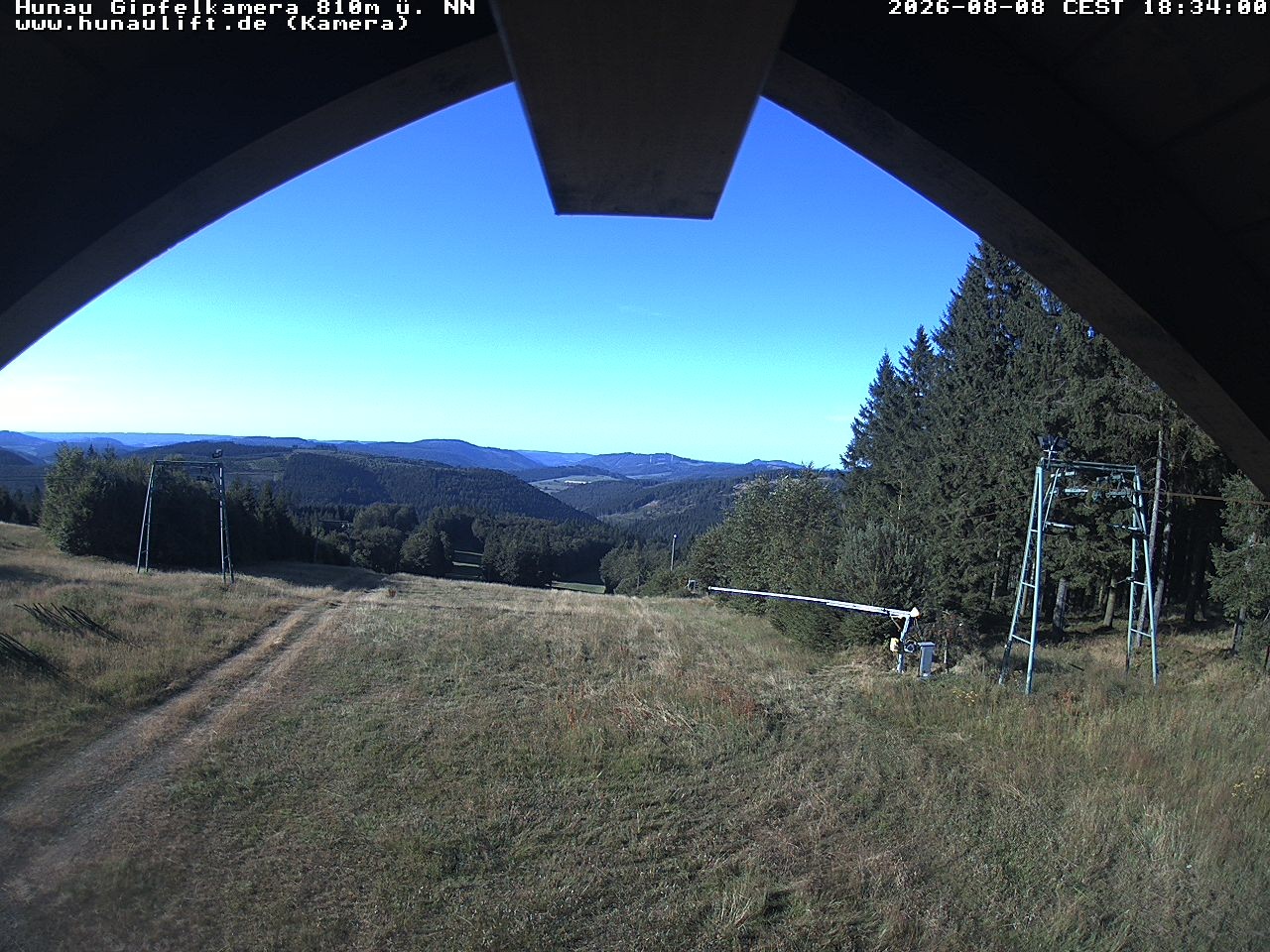 Archived image Webcam Hunaulift (Sauerland)