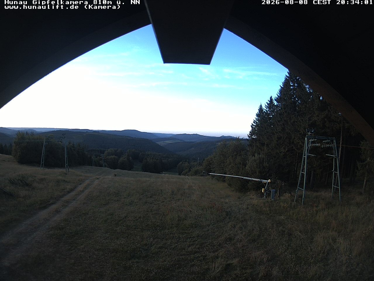 Archived image Webcam Hunaulift (Sauerland)