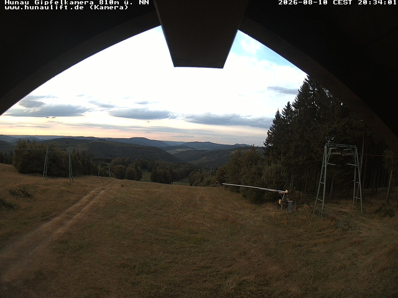 Archived image Webcam Hunaulift (Sauerland)