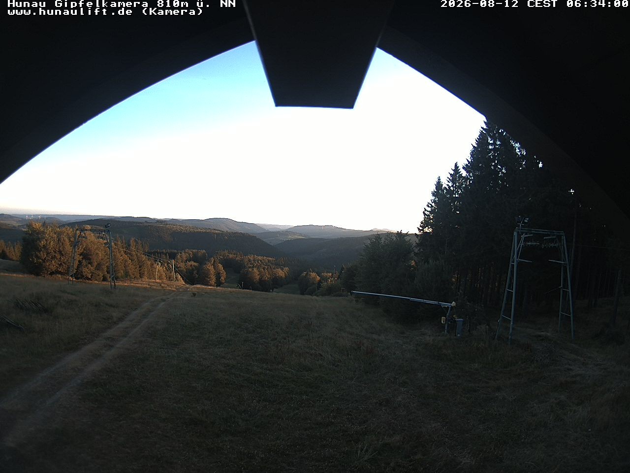 Archiv Foto Webcam Hunaulift (Sauerland)