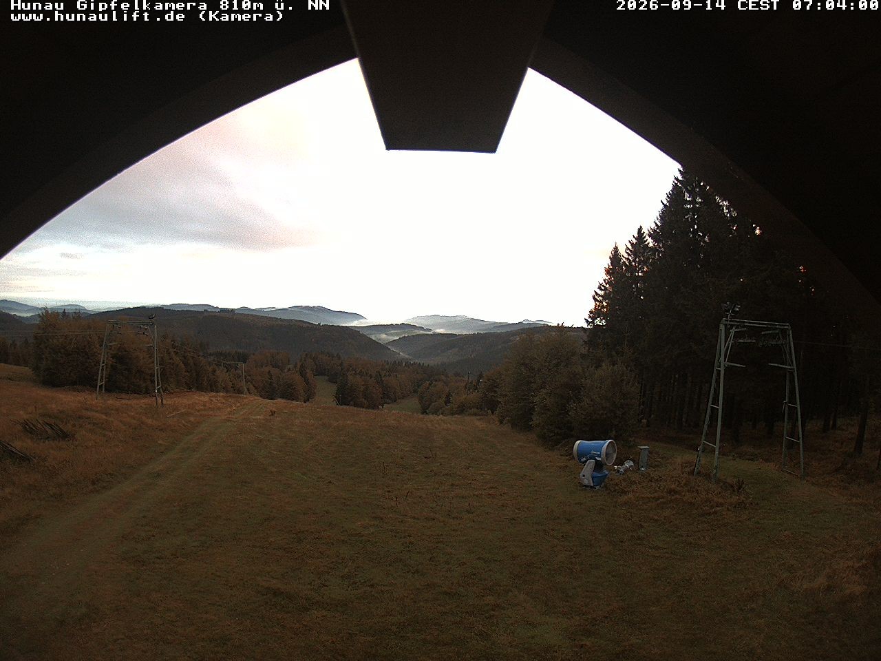 Archiv Foto Webcam Hunaulift (Sauerland)